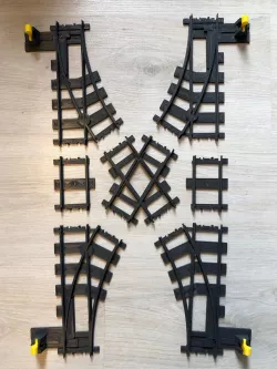 Small switch crossing