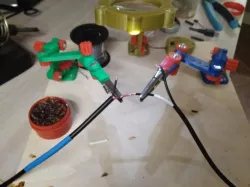 Soldering 3 arm