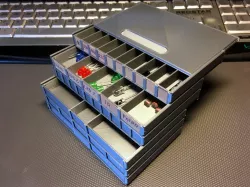 Stackable Resistor Storage Box