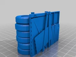 Tire Stack Guard Posts