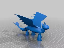Toothless model
