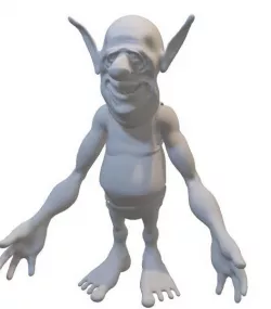 trol  clay doll