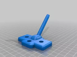 universal 9mm pistol wall mount