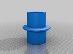 Vacuum Bag Valve Spacer by Extrutim, Download free STL model