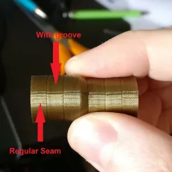 Z-seam Optimization ringing / ghosting