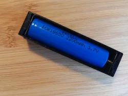 18650 Battery Holder with spring contacts