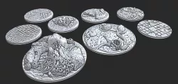 2" & 3" Bases - Depths of Savage Atoll