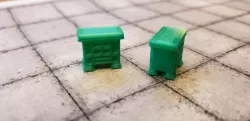 28mm Halfling side table