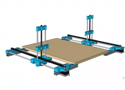 4 Axis CNC Hotwire Foam Cutter