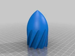 44mm potato cannon projectile (slug)