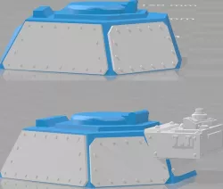 Alternate turret armor for Chimera like vehicles - WH40k 