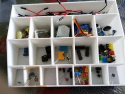 Arduino Kit Electronic Component Organizer