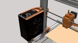 ATX power supply adapter for 2040 extrusion