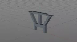 Back support LED monitor
