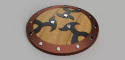 Braced Shield from Skyward Sword