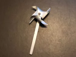 BV3D Printed & Thermoformed Pinwheel