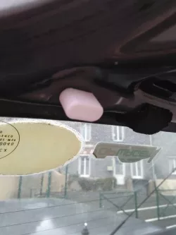 Car boot light mechanical stop for Volkswagen Golf mkII 