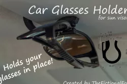 Car Glasses Holder (Notch held)