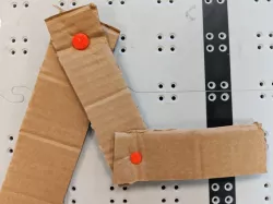 Cardboard Rivets