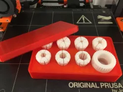 Case for the collet drill stop