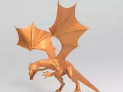 Charizard Realistic Dragon