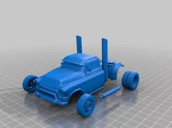 chevy gmc truck diecast rat rod truck