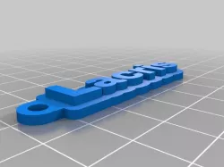 Customizable keychain
