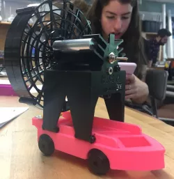 Damora Fan Cart - Amelia 