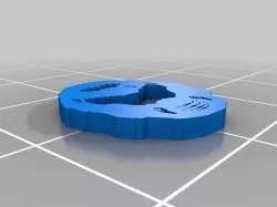 DOOM Slayer's Club Key Chain