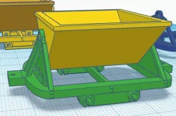 Dump car On30 scale
