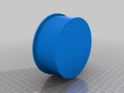 End cap for Main Water Shutoff Valve
