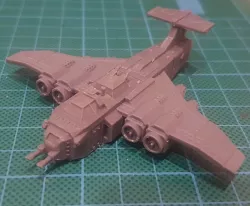 Epic/Adeptus Titanicus Marauder Bomber Proxy