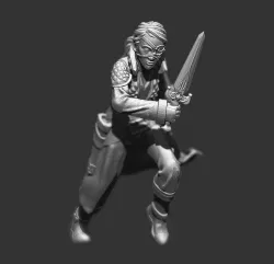 Fantasy female thief Rogue assassin ver 2.0
