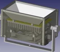 Faro led teatrale per interno (150W theater led light for indoor use)