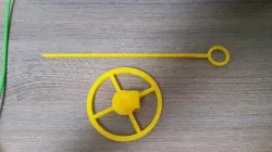 Fidget spinner top