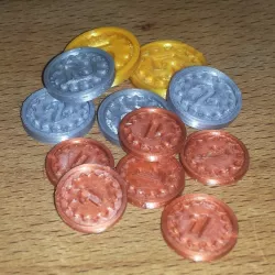 Generic Game Coins / Standard Spiel-Münzen