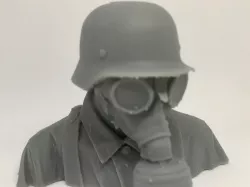 German Soldier with Gasmask v1