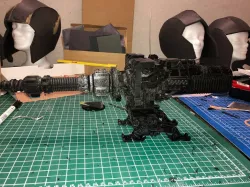 Giant Gun Turret / 28mm SciFi Naval Gun