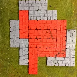 Gridded Stone Road & Battlemat