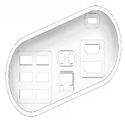 iMac G3 IO shield