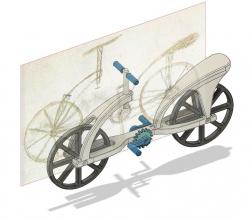 leonardo da vinci's bicycle 3d models 【 STLFinder