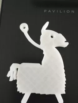 Llama Fortnite keychain