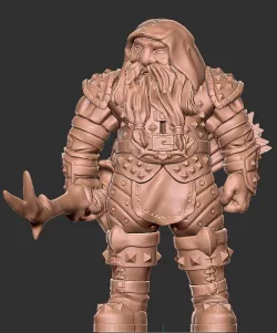 Male Dwarven Archer