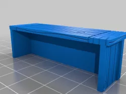Medieval Bar Counter with chairs and beer ancor 28mm