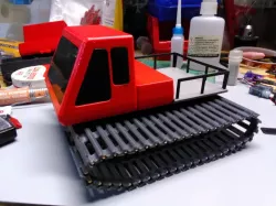 Micro RC Snowcat - 1/35th Scale Bombardier BR400