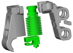 Monoprice Select Mini V1 upgrade for E3D-V6 HotEnd