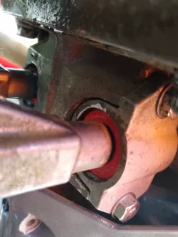 Nissan 9.8 outboard Motor Mount insert