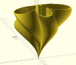 Parametric Planter: Wall Mounted Container for Small Plants