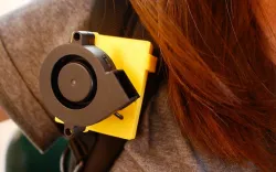 Parametric Wearable Clip Fan