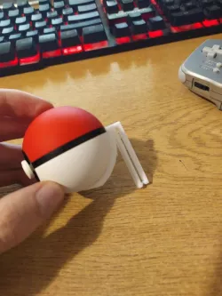 Pokeball plus discreet belt clip
